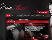 Tablet Screenshot of eroticresorts.net